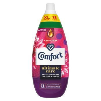 Comfort Ultra-Concentrated Fabric Conditioner Ultimate Care Fuchsia Passion 78 washes Comfort Ultra-Concentrated Fabric Conditioner Ultimate Care Fuchsia Passion 78 washes